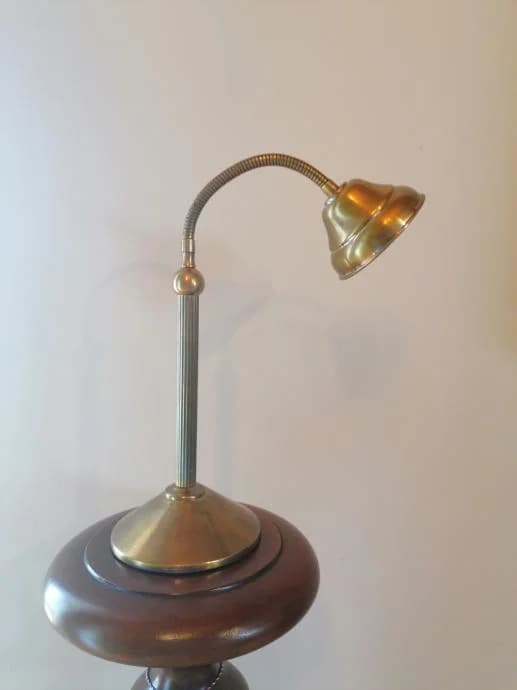 Art Deco stolna svjetiljka od bronce 3