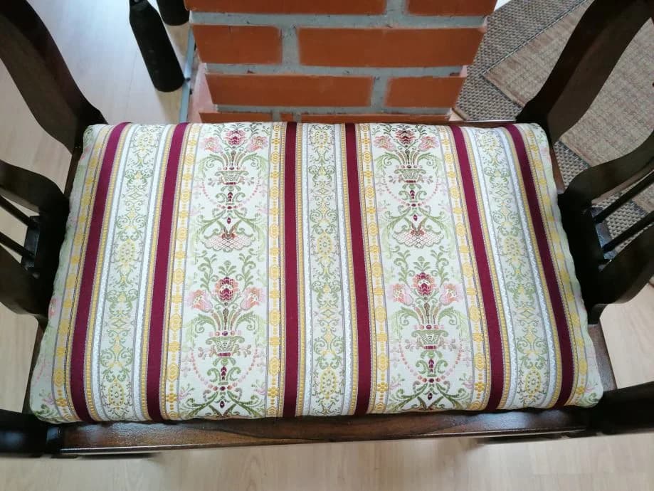 Biedermeier klupa od orahovine 10