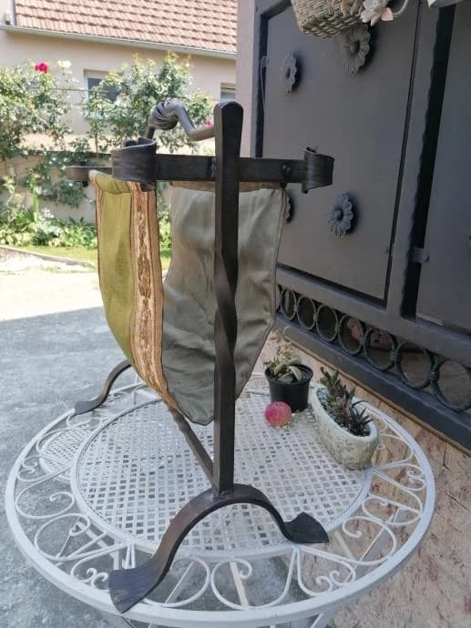Biedermeier stalak od kovanog željeza 6