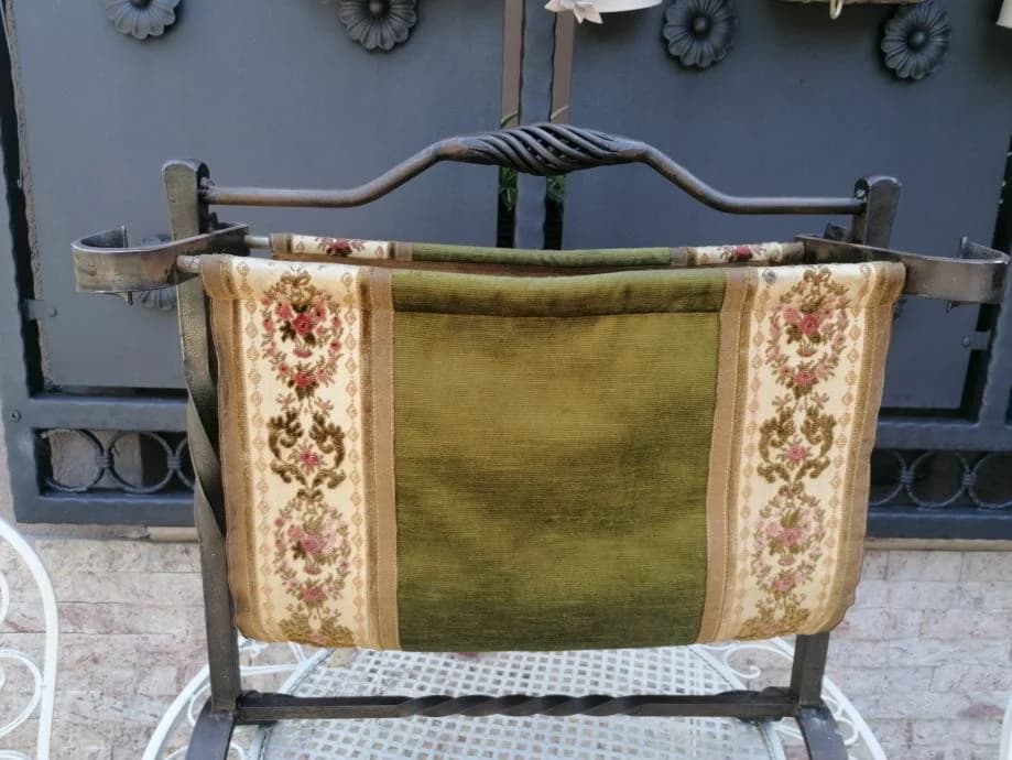 Biedermeier stalak od kovanog željeza 8