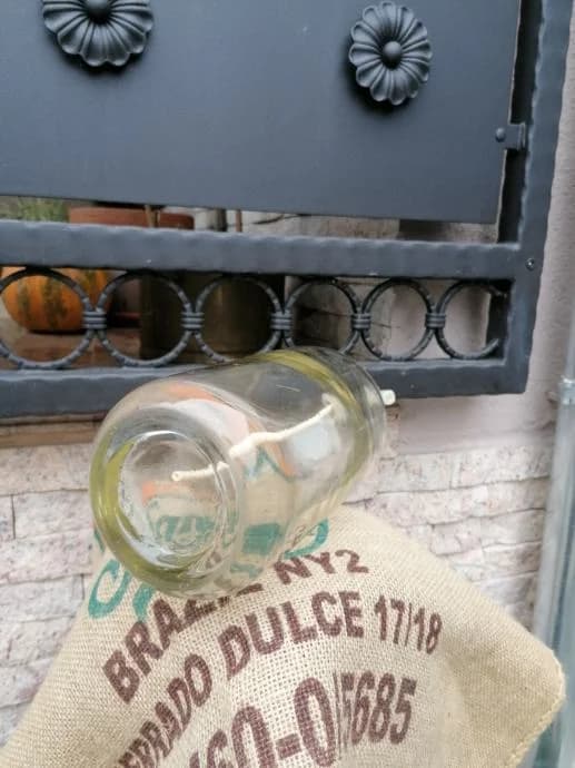 Boca za soda vodu od stakla s potpisom/žigom 2