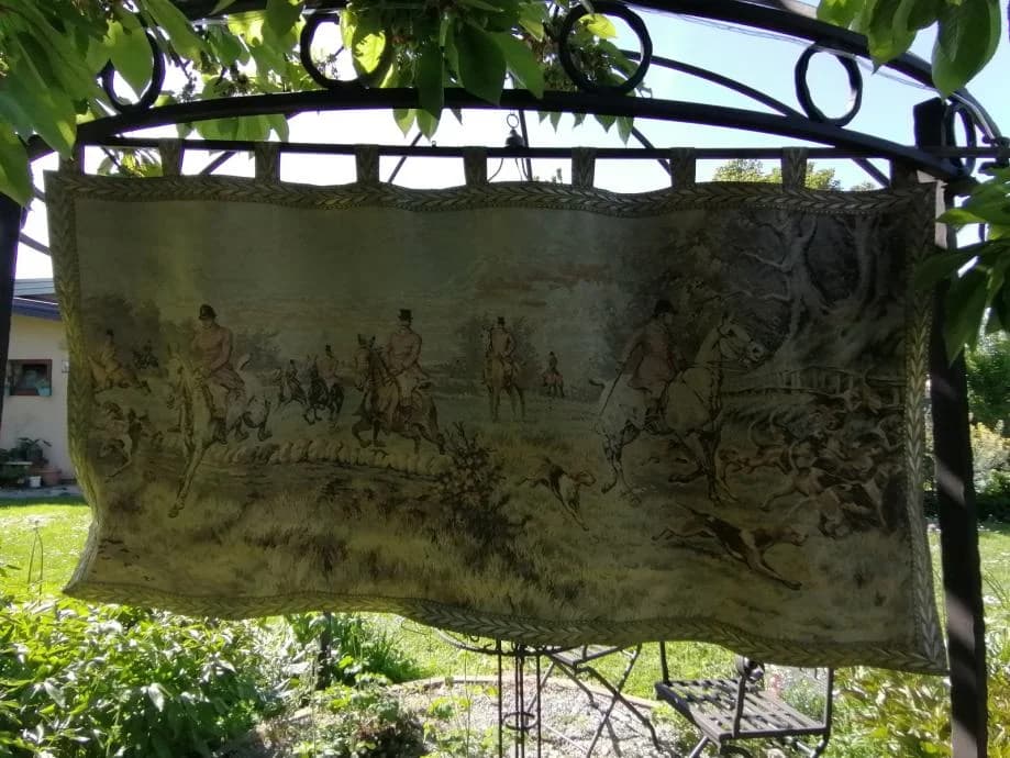 Engleska slika od tekstila i platna 10