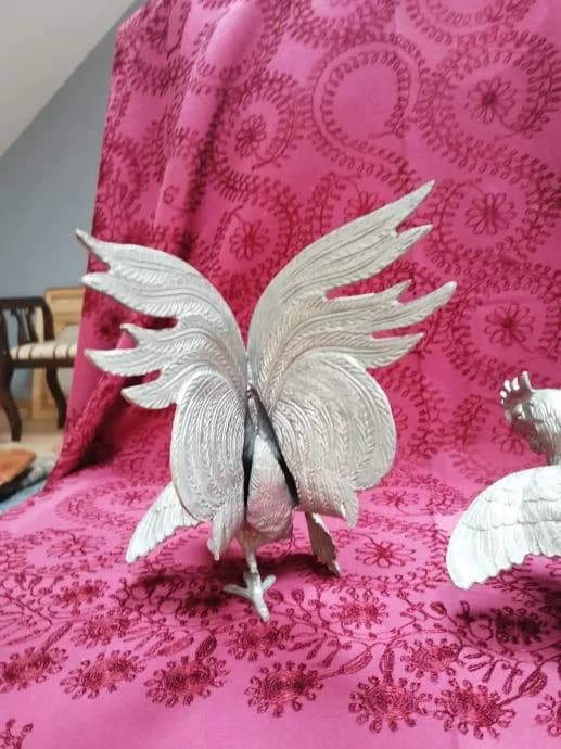 Figure pijetlova od metala 3