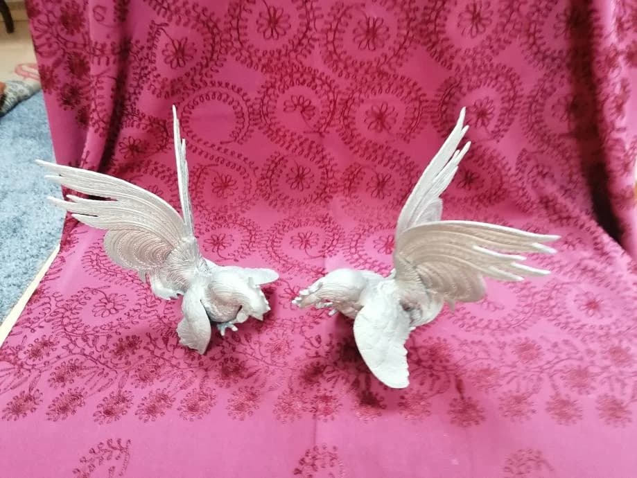 Figure pijetlova od metala 7