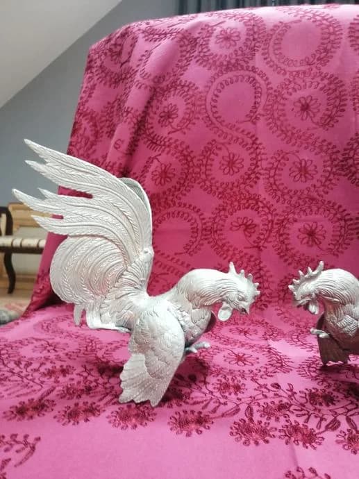 Figure pijetlova od metala 9