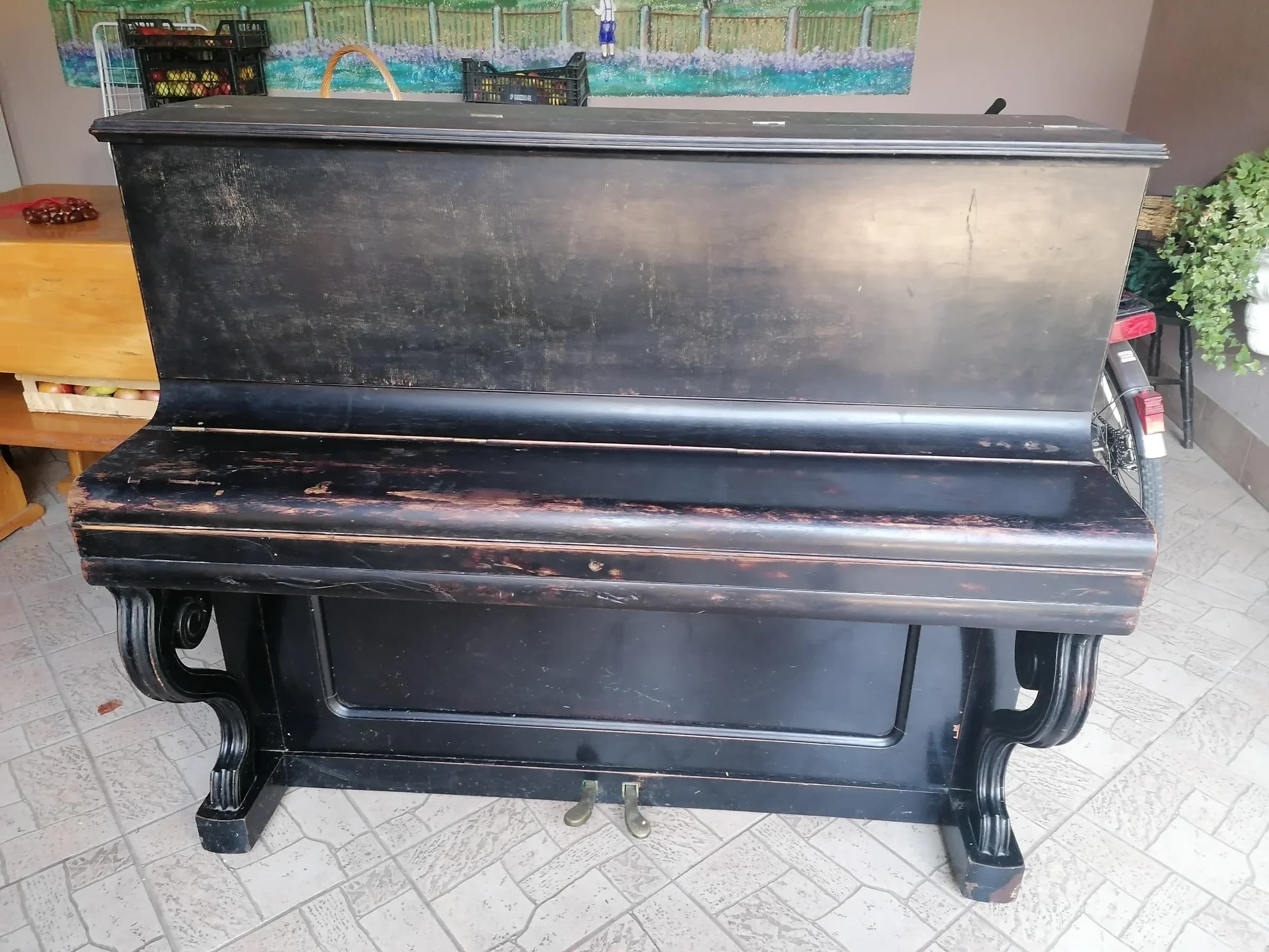 Mignon - antik francuski pianino 2