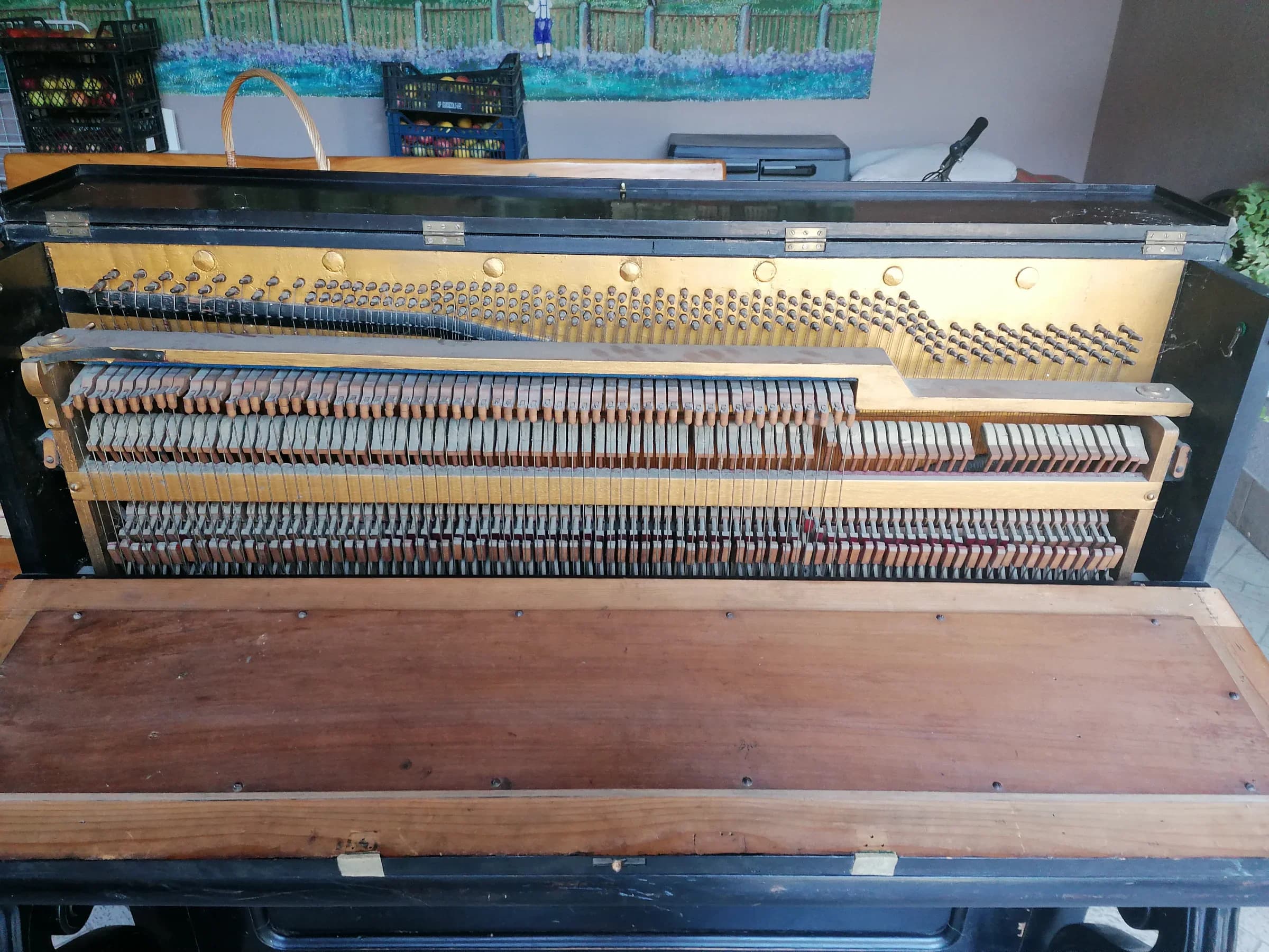 Mignon - antik francuski pianino 5