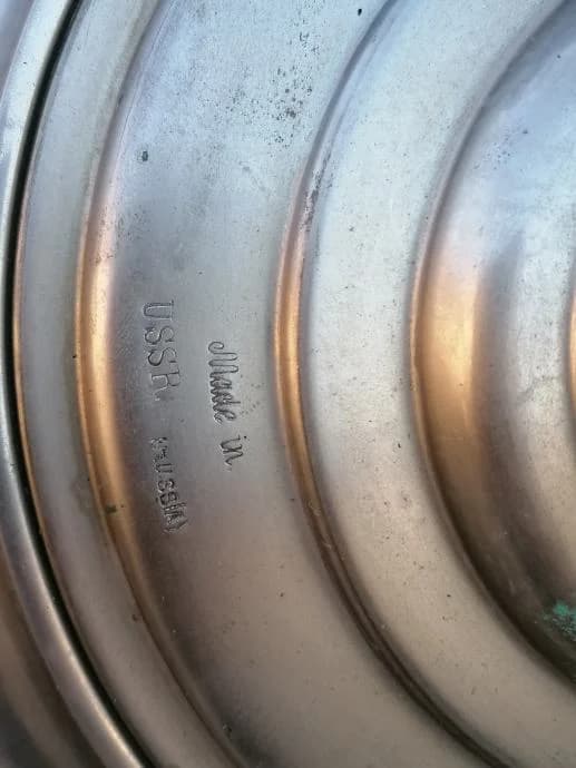 Ruski samovar na ugljen od niklanog mesinga 11